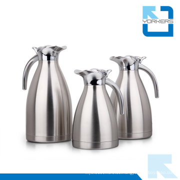 Hochwertiger Edelstahl-Vakuum-Kaffee-Topf &amp; Wasserkocher mit Zink-Legierungs-Schwenkdeckel